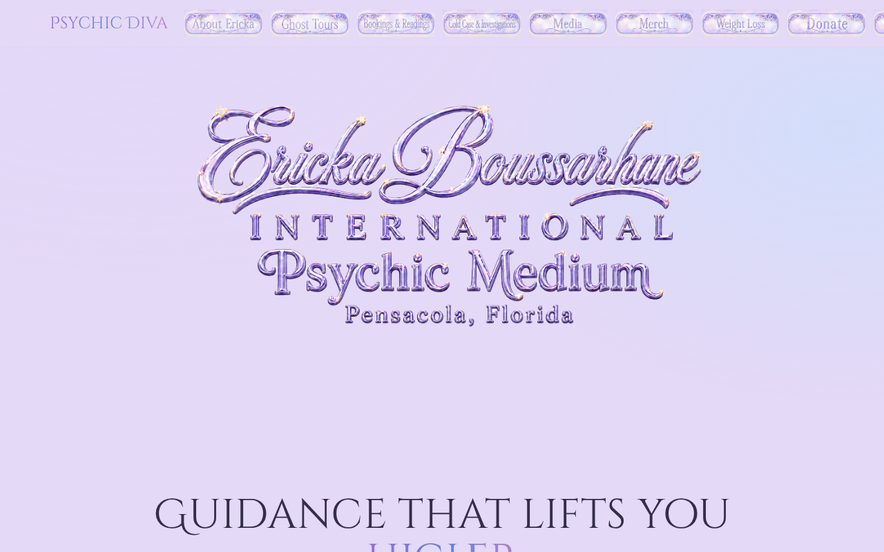 After: the spiritual version of the Psychic Diva website